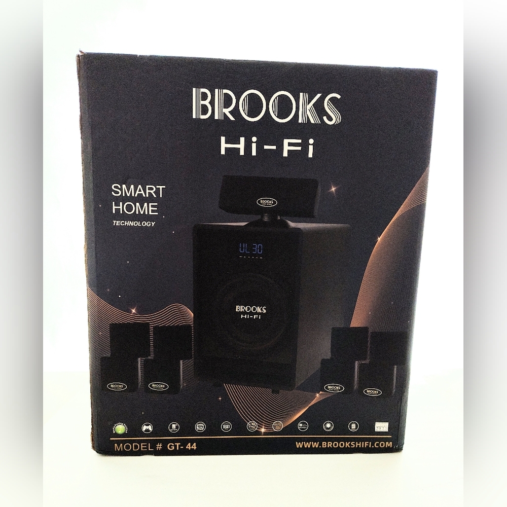 Brooks Hi-Fi Home Theater System GT-44